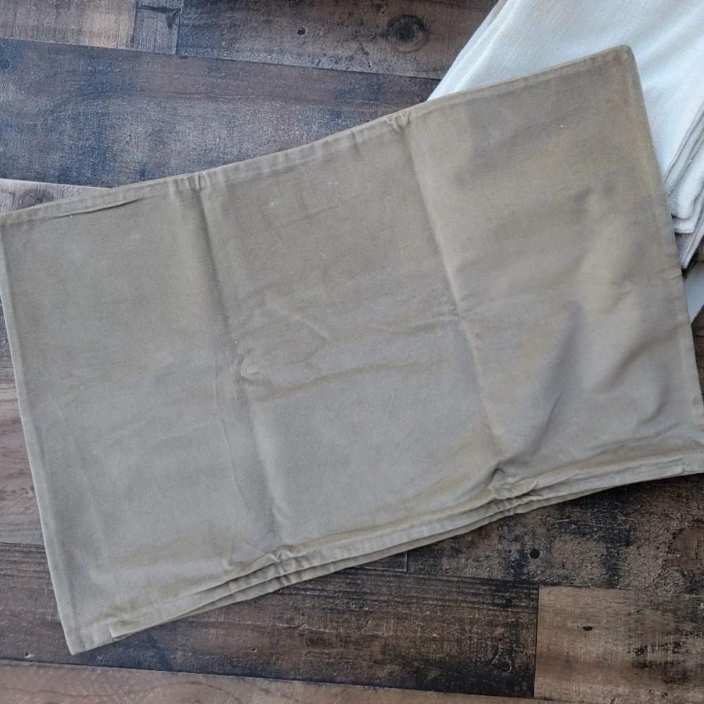 New Sanela velvet lumbar pillow cover tan beige Ikea